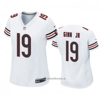 Camiseta NFL Game Mujer Chicago Bears Ted Ginn Jr Blanco