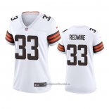 Camiseta NFL Game Mujer Cleveland Browns Sheldrick Redwine 2020 Blanco