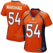 Camiseta NFL Game Mujer Denver Broncos Marshall Naranja