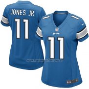 Camiseta NFL Game Mujer Detroit Lions Jones Jr Azul