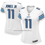 Camiseta NFL Game Mujer Detroit Lions Jones Jr Blanco