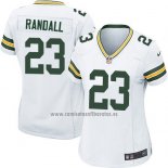 Camiseta NFL Game Mujer Green Bay Packers Randall Blanco