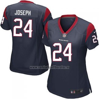 Camiseta NFL Game Mujer Houston Texans Joseph Negro