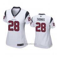 Camiseta NFL Game Mujer Houston Texans Michael Thomas Blanco