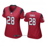 Camiseta NFL Game Mujer Houston Texans Michael Thomas Rojo