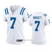 Camiseta NFL Game Mujer Indianapolis Colts Jacoby Brissett 2020 Blanco