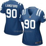 Camiseta NFL Game Mujer Indianapolis Colts Langford Azul