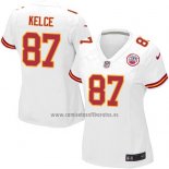 Camiseta NFL Game Mujer Kansas City Chiefs Kelce Blanco