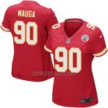 Camiseta NFL Game Mujer Kansas City Chiefs Mauga Rojo