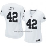 Camiseta NFL Game Mujer Las Vegas Raiders Lott Blanco