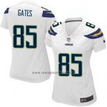 Camiseta NFL Game Mujer Los Angeles Chargers Gates Blanco