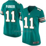 Camiseta NFL Game Mujer Miami Dolphins Parker Verde Oscuro