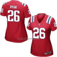Camiseta NFL Game Mujer New England Patriots Ryan Rojo