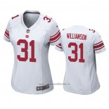 Camiseta NFL Game Mujer New York Giants Chris Williamson Blanco