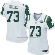 Camiseta NFL Game Mujer New York Jets Klecko Blanco