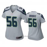 Camiseta NFL Game Mujer Seattle Seahawks Jordyn Brooks Gris
