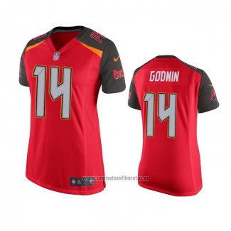 Camiseta NFL Game Mujer Tampa Bay Buccaneers Chris Godwin Rojo