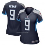 Camiseta NFL Game Mujer Tennessee Titans Steve Mcnair Retired Azul