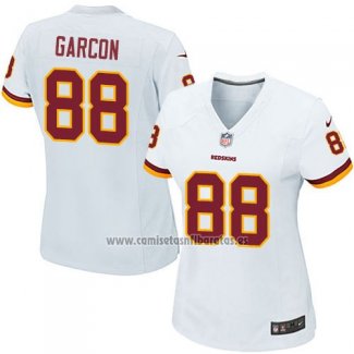 Camiseta NFL Game Mujer Washington Commanders Garcon Blanco