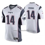 Camiseta NFL Game New England Patriots Braxton Berrios Blanco