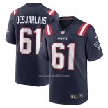 Camiseta NFL Game New England Patriots Drew Desjarlais Azul