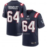 Camiseta NFL Game New England Patriots Hjalte Froholdt Azul