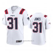 Camiseta NFL Game New England Patriots Jonathan Jones 2020 Blanco