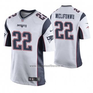Camiseta NFL Game New England Patriots Obi Melifonwu Blanco