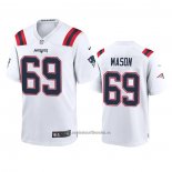 Camiseta NFL Game New England Patriots Shaq Mason 2020 Blanco