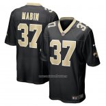 Camiseta NFL Game New Orleans Saints Dylan Mabin Negro