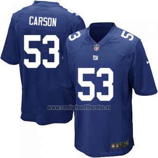 Camiseta NFL Game New York Giants Carson Azul