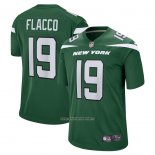 Camiseta NFL Game New York Jets Joe Flacco 19 Verde