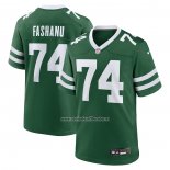 Camiseta NFL Game New York Jets Olu Fashanu 2024 NFL Draft First Round Pick Verde