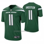 Camiseta NFL Game New York Jets Robby Anderson Verde 60 Aniversario