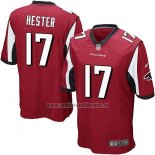 Camiseta NFL Game Nino Atlanta Falcons Hester Rojo