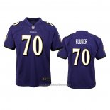 Camiseta NFL Game Nino Baltimore Ravens D.j. Fluker Violeta