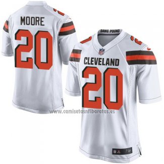 Camiseta NFL Game Nino Cleveland Browns Moore Blanco