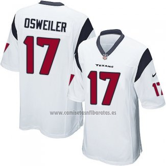 Camiseta NFL Game Nino Houston Texans Osweiler Blanco