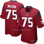 Camiseta NFL Game Nino Houston Texans Wilfork Rojo