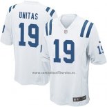 Camiseta NFL Game Nino Indianapolis Colts Unitas Blanco