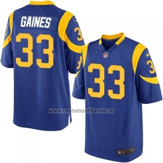 Camiseta NFL Game Nino Los Angeles Rams Gaines Azul