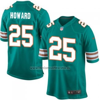 Camiseta NFL Game Nino Miami Dolphins Howard Verde Oscuro