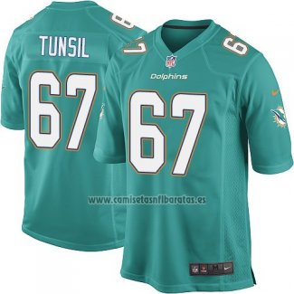 Camiseta NFL Game Nino Miami Dolphins Tunsil Verde