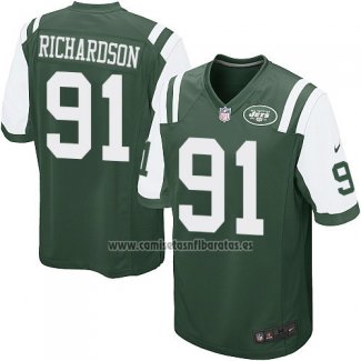 Camiseta NFL Game Nino New York Jets Richardson Verde