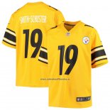 Camiseta NFL Game Nino Pittsburgh Steelers Juju Smith-Schuster Inverted Oro