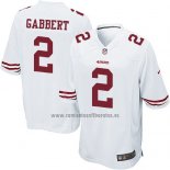 Camiseta NFL Game Nino San Francisco 49ers Gabbert Blanco