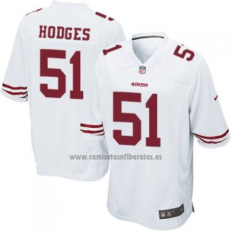 Camiseta NFL Game Nino San Francisco 49ers Hooges Blanco