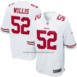 Camiseta NFL Game Nino San Francisco 49ers Willis Blanco