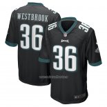 Camiseta NFL Game Philadelphia Eagles Brian Westbrook Retired Alterno Negro