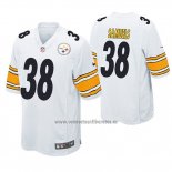 Camiseta NFL Game Pittsburgh Steelers Jaylen Samuels Blanco